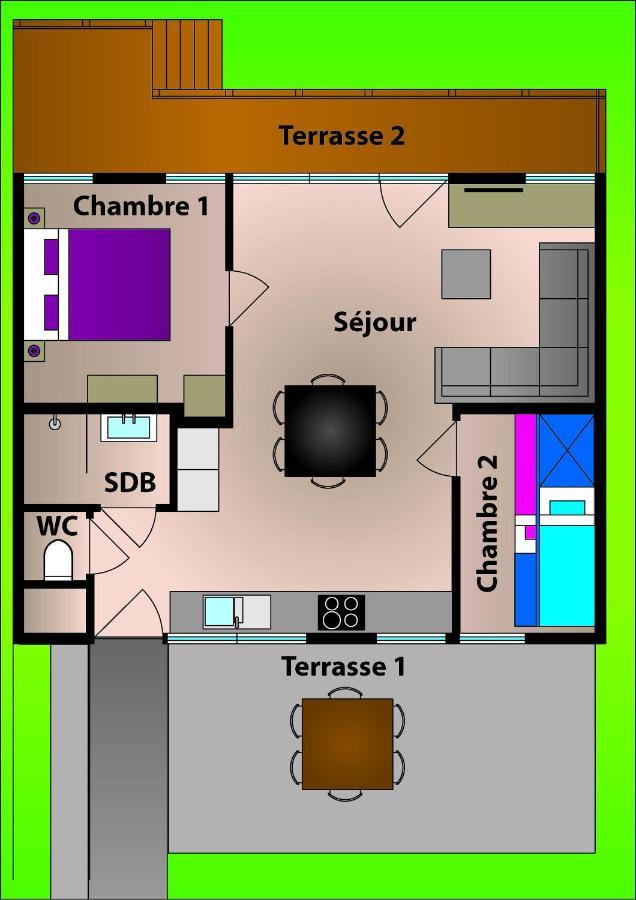 Chalet l'Orvallée Villa Virton Esterno foto